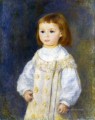 child in white Pierre Auguste Renoir